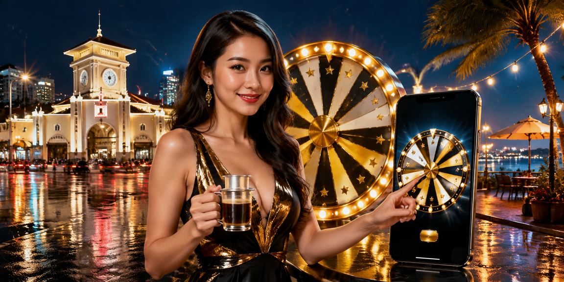 Người dùng tại Hồ Chí Minh thử vận may trực tuyến bên ly cà phê